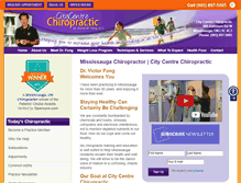 Tablet Screenshot of citycentrechiro.com